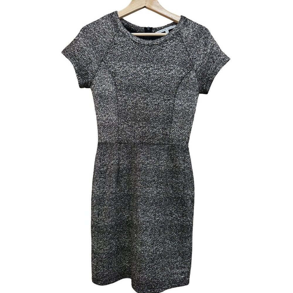 Nordstrom Sparkly Black & Gold Dress Small